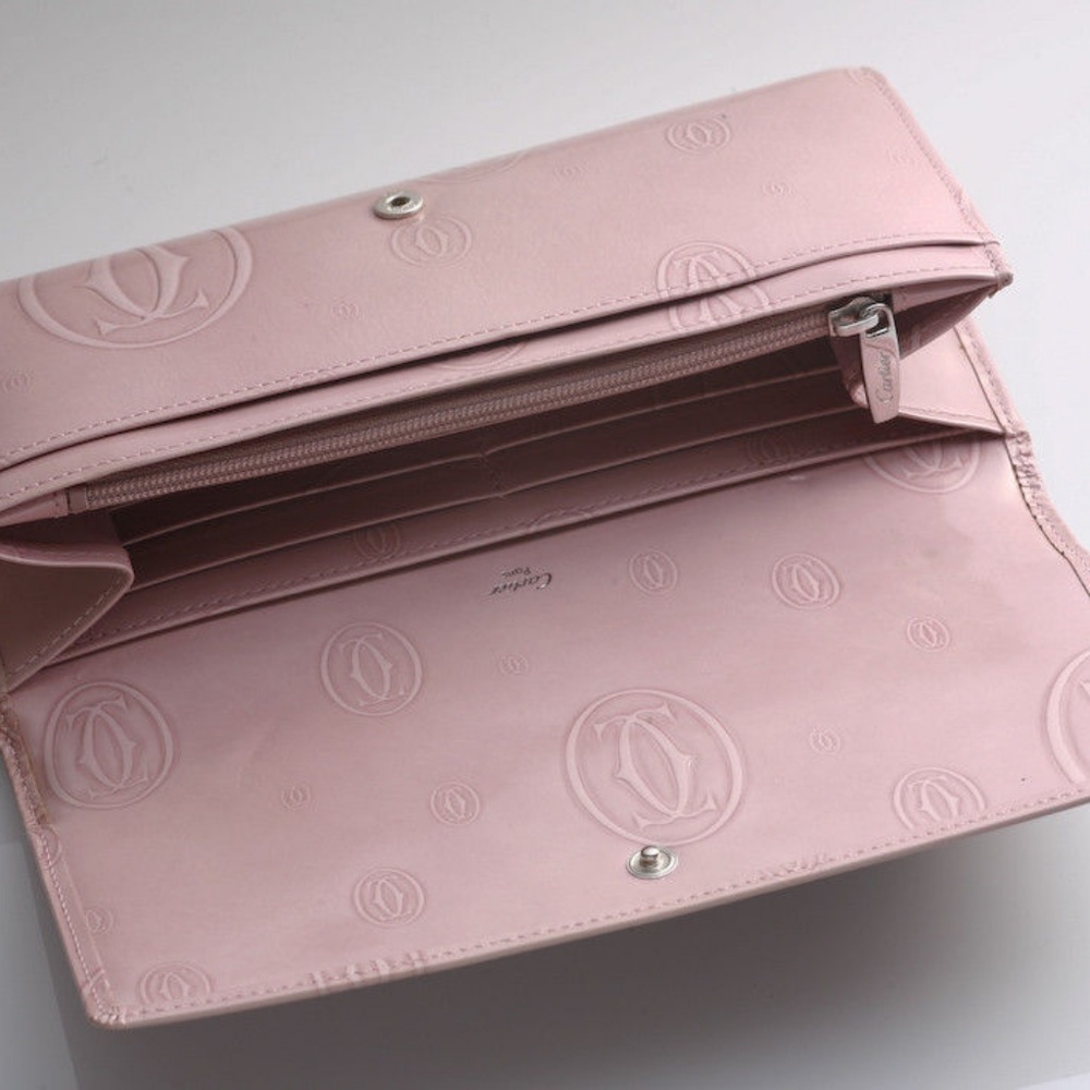 Cartier Happy Birthday Patent Leather Bifold Purse - Picture 2 of 5